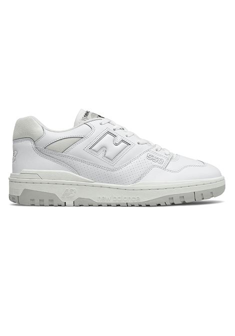 Scarpe New Balance 550 Bianco Grigio Unisex NEW BALANCE | Sneakers | BB550-PB1